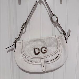 Dolce & Gabbana White Shoulder Bag